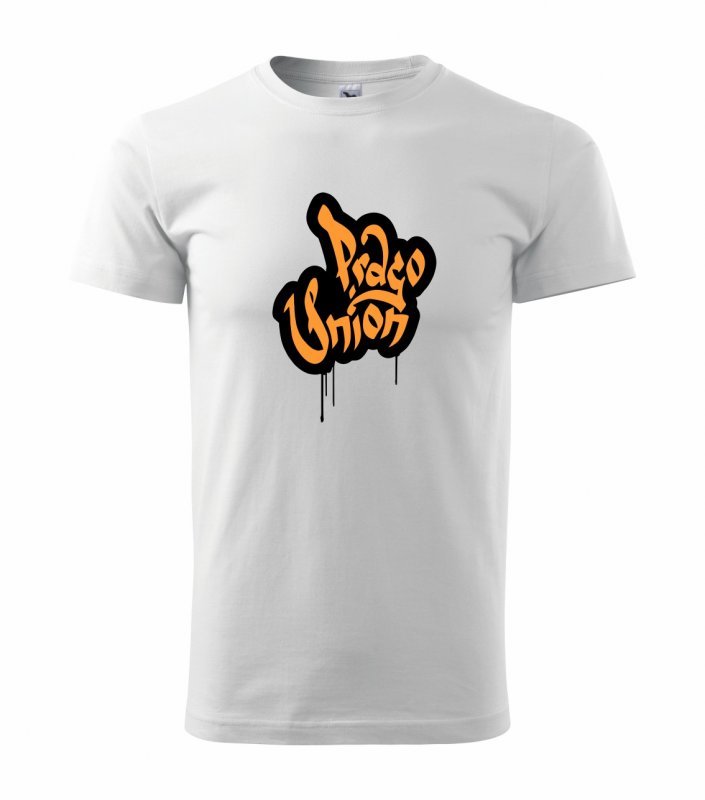 Triko Prago logo white orange | Fanshop Prago Union